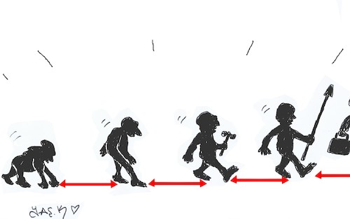 Cartoon: attention (medium) by yasar kemal turan tagged attention