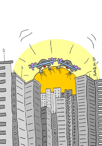 Cartoon: Avatar Morning (medium) by yasar kemal turan tagged avatar,morning
