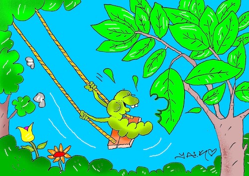 Cartoon: balanced diet (medium) by yasar kemal turan tagged balanced,diet