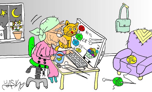 Cartoon: ball of love (medium) by yasar kemal turan tagged ball,of,love