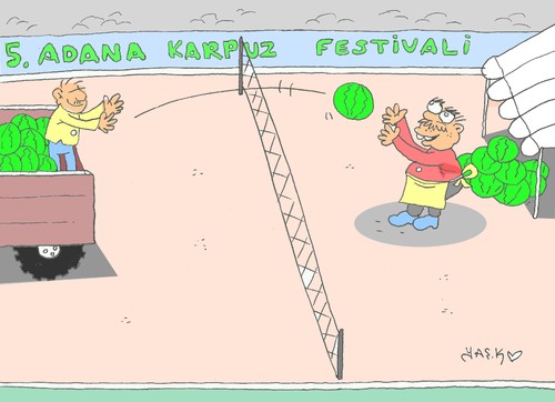 Cartoon: court (medium) by yasar kemal turan tagged court