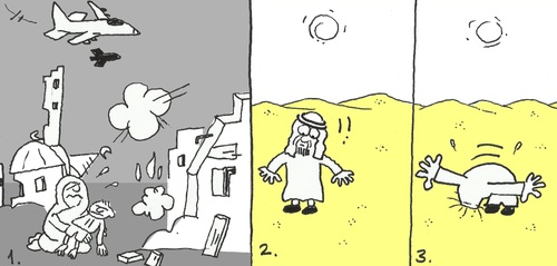 Cartoon: deaf (medium) by yasar kemal turan tagged deaf