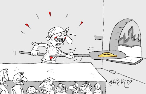Cartoon: demolition (medium) by yasar kemal turan tagged demolition