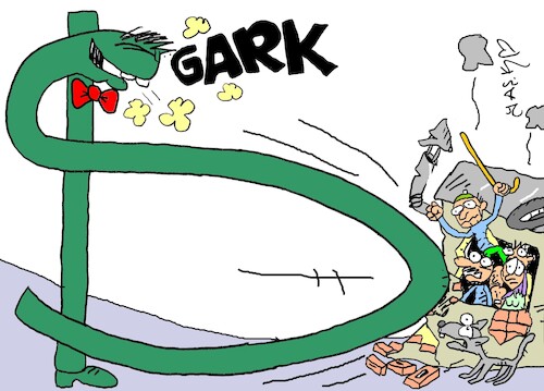 Cartoon: dollar in Turkey (medium) by yasar kemal turan tagged dollar,in,turkey