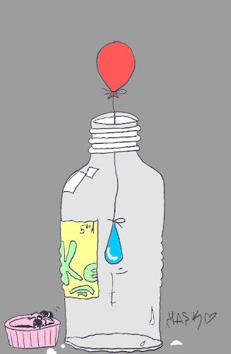 Cartoon: drops (medium) by yasar kemal turan tagged drops