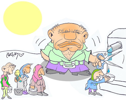 Cartoon: dry hot (medium) by yasar kemal turan tagged dry,hot