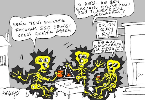 Cartoon: exorbitant price (medium) by yasar kemal turan tagged exorbitant,price