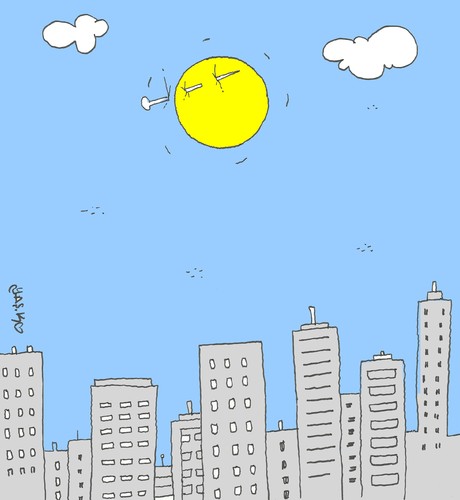 Cartoon: fake happiness (medium) by yasar kemal turan tagged fake,happiness