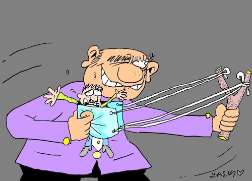Cartoon: fascism is getting stronger (medium) by yasar kemal turan tagged fascism,is,getting,stronger