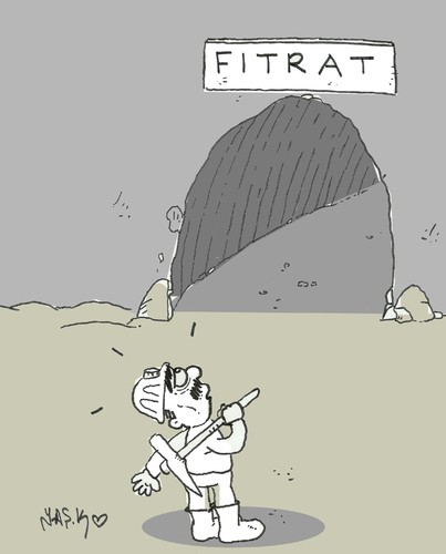 Cartoon: fate (medium) by yasar kemal turan tagged fate