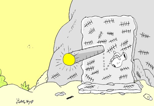 Cartoon: final tally (medium) by yasar kemal turan tagged final,tally