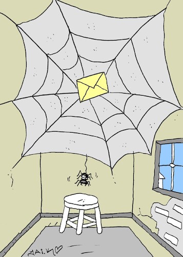 Cartoon: fine thread (medium) by yasar kemal turan tagged fine,thread