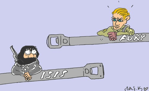 Cartoon: Fury (medium) by yasar kemal turan tagged fury