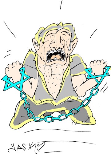 Cartoon: gripper (medium) by yasar kemal turan tagged gripper