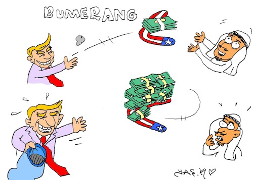 Cartoon: hat trick (medium) by yasar kemal turan tagged hat,trick