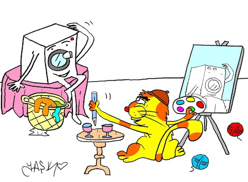 Cartoon: hot (medium) by yasar kemal turan tagged hot