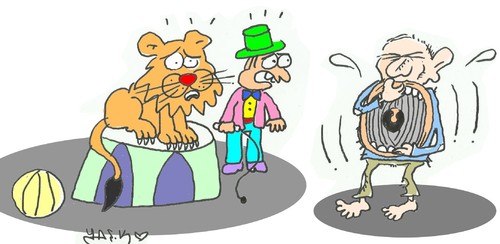 Cartoon: hunger (medium) by yasar kemal turan tagged hunger