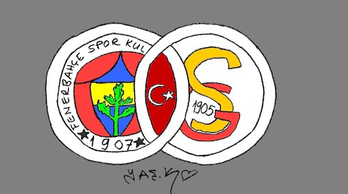 Cartoon: important (medium) by yasar kemal turan tagged important