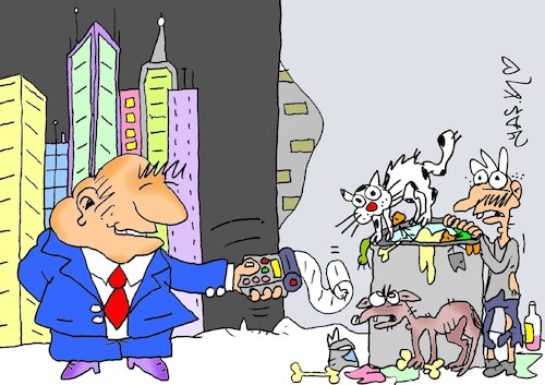 Cartoon: invoice (medium) by yasar kemal turan tagged invoice