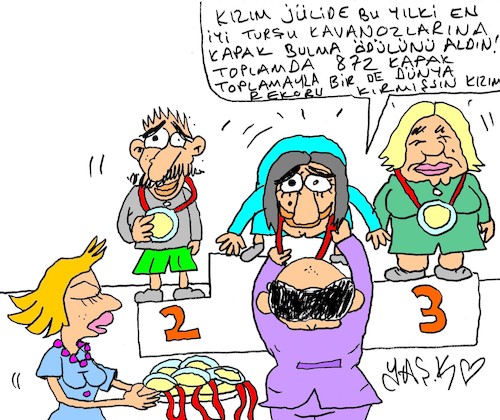 Cartoon: jar lid confluence (medium) by yasar kemal turan tagged jar,lid,confluence