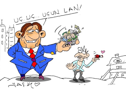 Cartoon: ladybird (medium) by yasar kemal turan tagged ladybird