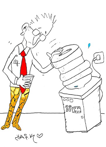 Cartoon: last step (medium) by yasar kemal turan tagged last,step