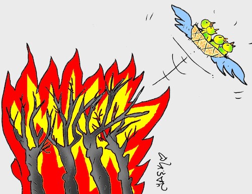 Cartoon: life is sacred (medium) by yasar kemal turan tagged life,is,sacred