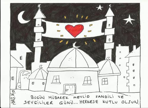 Cartoon: love (medium) by yasar kemal turan tagged love