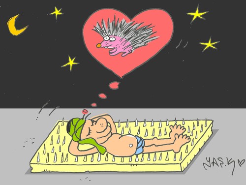 Cartoon: love (medium) by yasar kemal turan tagged love