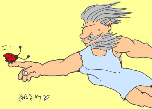 Cartoon: love (medium) by yasar kemal turan tagged love