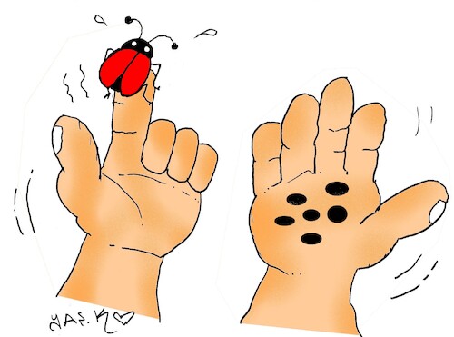 Cartoon: missing (medium) by yasar kemal turan tagged missing