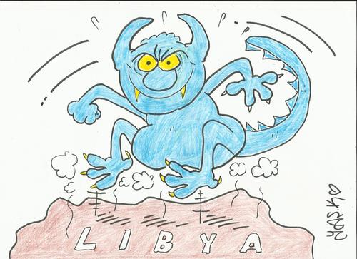 Cartoon: NATO (medium) by yasar kemal turan tagged nato