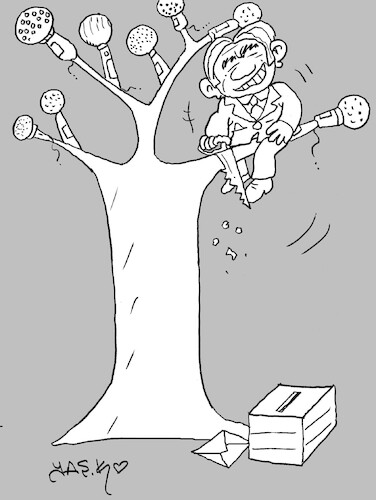 Cartoon: new dimension (medium) by yasar kemal turan tagged new,dimension