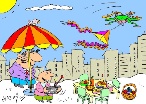 Cartoon: obez (medium) by yasar kemal turan tagged obez