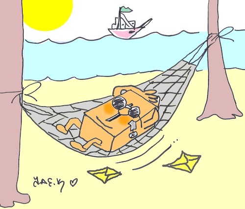 Cartoon: sunburn (medium) by yasar kemal turan tagged sunburn
