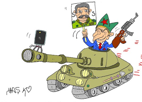 Cartoon: Sz (medium) by yasar kemal turan tagged sz