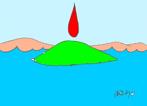 Cartoon: terror in norway (medium) by yasar kemal turan tagged norway,terror