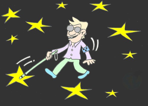 Cartoon: today disabled (medium) by yasar kemal turan tagged love,disabled