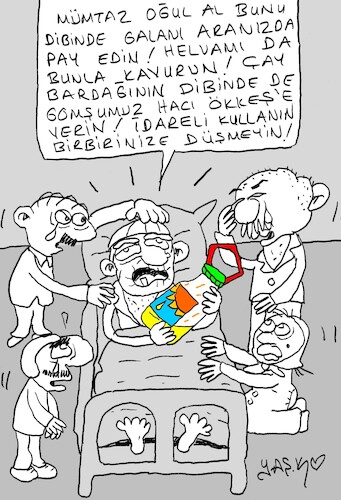 Cartoon: too expensive (medium) by yasar kemal turan tagged too,expensive