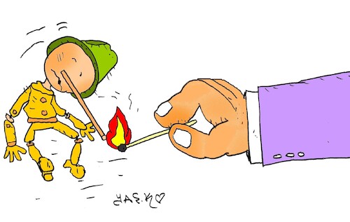 Cartoon: unbalanced (medium) by yasar kemal turan tagged unbalanced