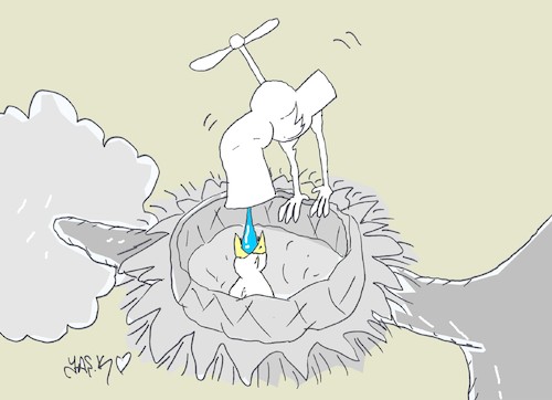 Cartoon: water right (medium) by yasar kemal turan tagged water,right
