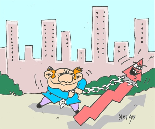 Cartoon: wild (medium) by yasar kemal turan tagged economy,wild,capital,indicator,rich