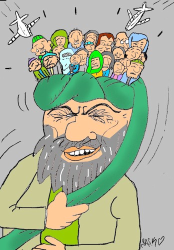 Cartoon: yni (medium) by yasar kemal turan tagged yni