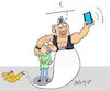 Cartoon: 1. (small) by yasar kemal turan tagged one