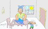 Cartoon: a glass of water (small) by yasar kemal turan tagged glass,of,water