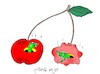 Cartoon: a love story (small) by yasar kemal turan tagged love,story