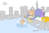 Cartoon: a strange event (small) by yasar kemal turan tagged strange,event