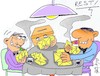 Cartoon: a strange game (small) by yasar kemal turan tagged strange,game