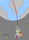 Cartoon: abandonment (small) by yasar kemal turan tagged abandonment