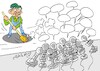 Cartoon: absurd (small) by yasar kemal turan tagged absurd